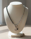 Rosary Black Pearls Necklace