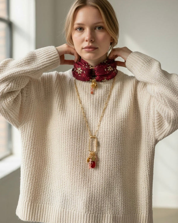 Hoop for Scarves - Gold