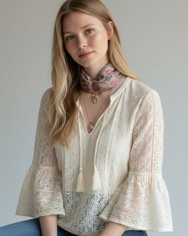 Hoop for Scarves - Gold