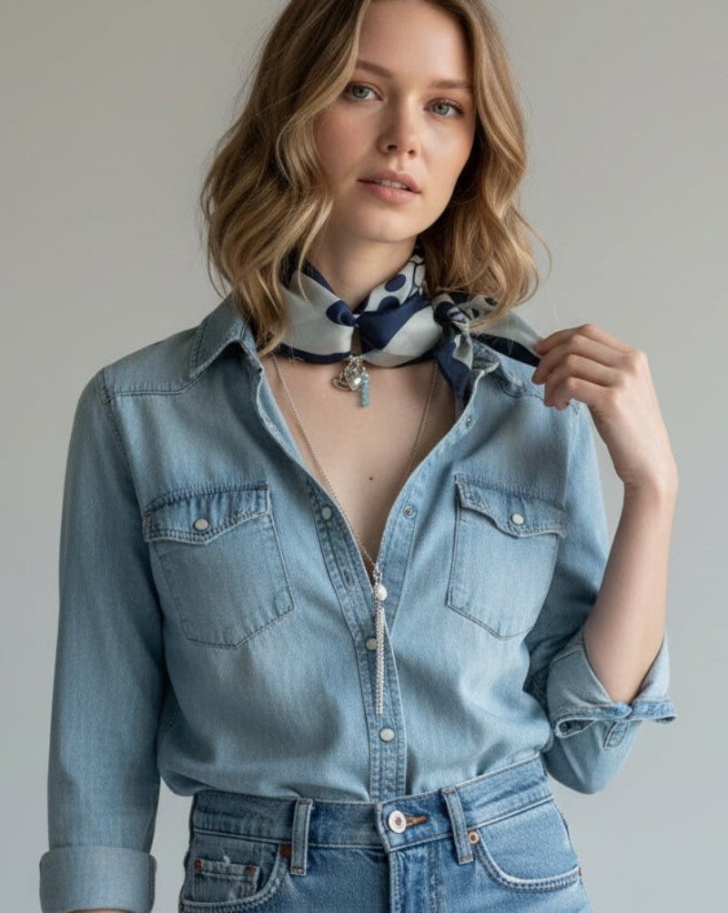 Hoop for Scarves - Silver