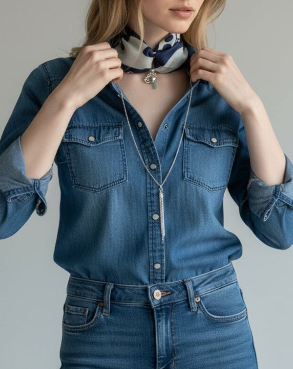 Hoop for Scarves - Silver