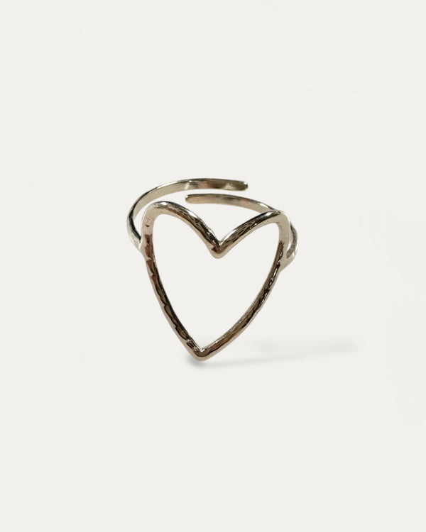 Ring 'Amore' Big Silver
