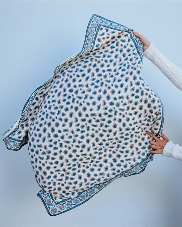 Print Cotton Twill Scarve