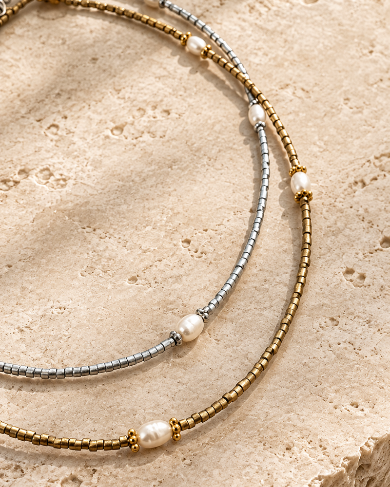 Quiet Necklace - Nacar Serie