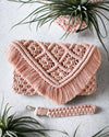 Rhombus Macrame Clutch