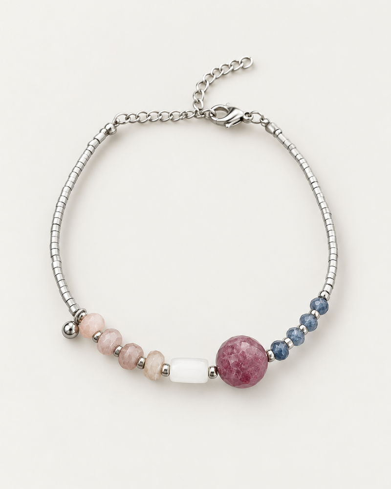 Riverstone Silver Bracelet