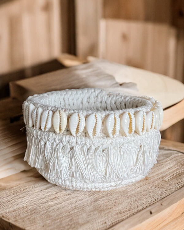 Macrame Cotton Baskets