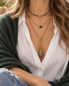 Einfarbige Perle – Gold