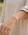 Einfarbige Perle – Gold