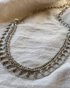 Silver Duet Necklace