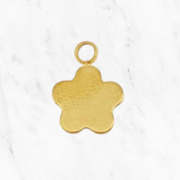 "Small Gold Flower JG"