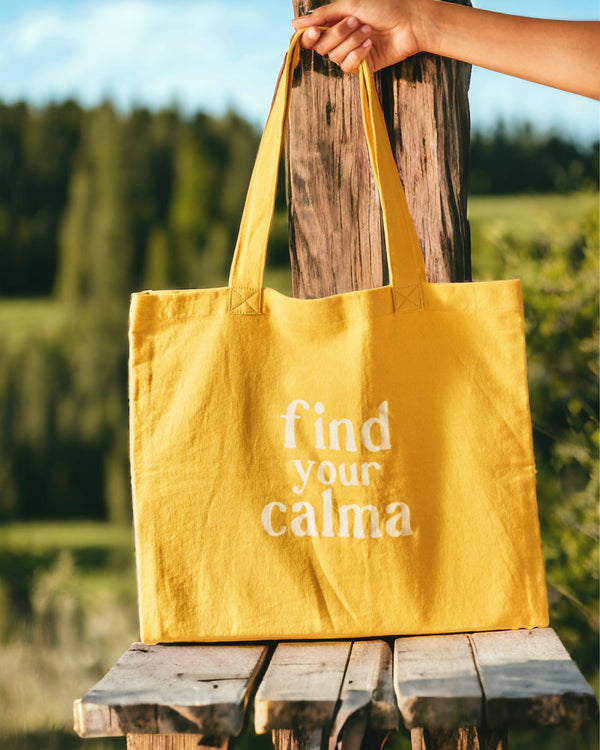 Rambla Mustard Tote Bag
