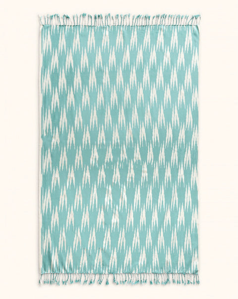 Trani Turquoise Beach Towel/Wrap