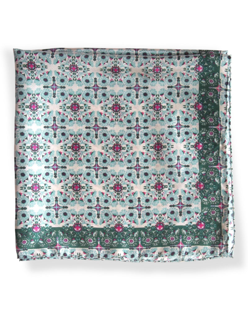Mini Silk Scarve Agadir - Mint