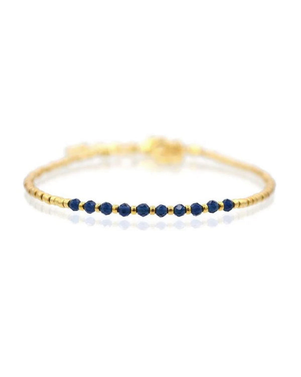 Little Jade Beads - Navy Blue