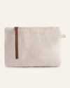Linen Natural Cosmetic Bag/Clutch