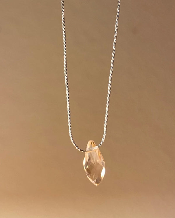 Rose Quartz Teardrop