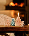 Gingerbread Man Candle