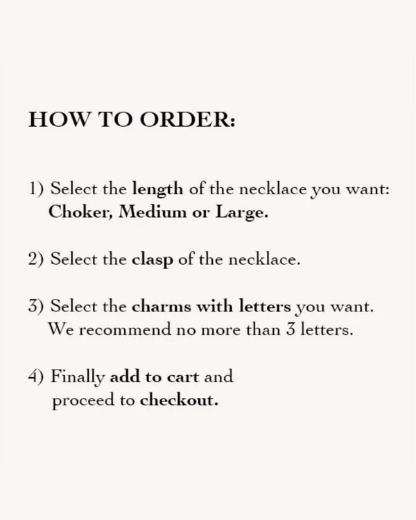 Initial Touch<br>Customized Necklace