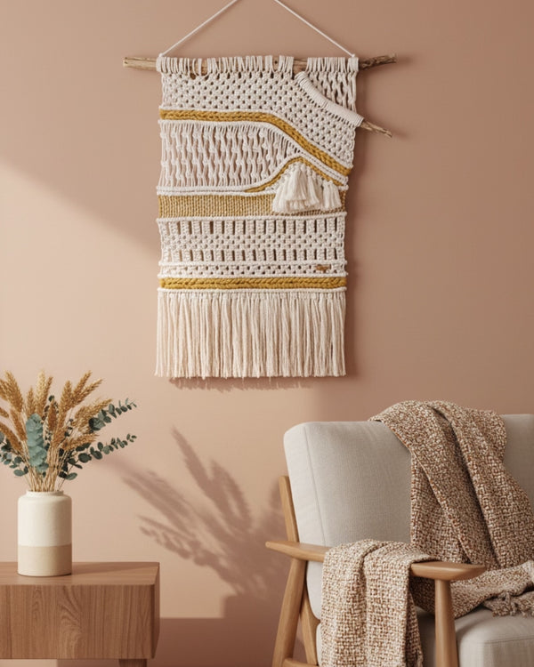 Salma Macrame Tapestry, Serie Weaving