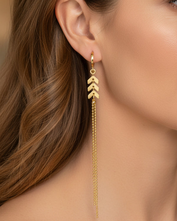 Fishtail Earrings