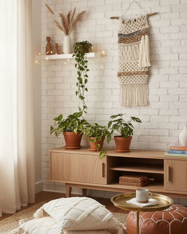 Jute Macrame Tapestry, Serie Weaving