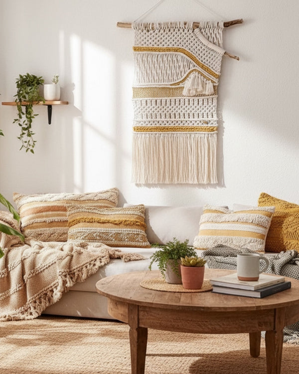 Salma Macrame Tapestry, Serie Weaving