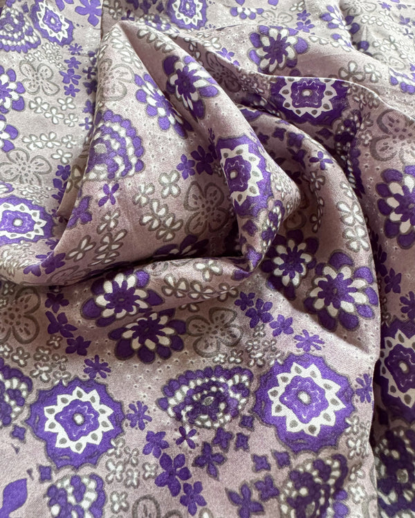 Mini Silk Scarve Caribe - Purple