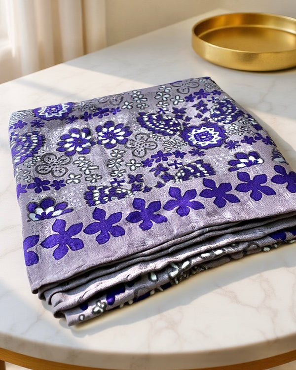 Mini Silk Scarve Caribe - Purple