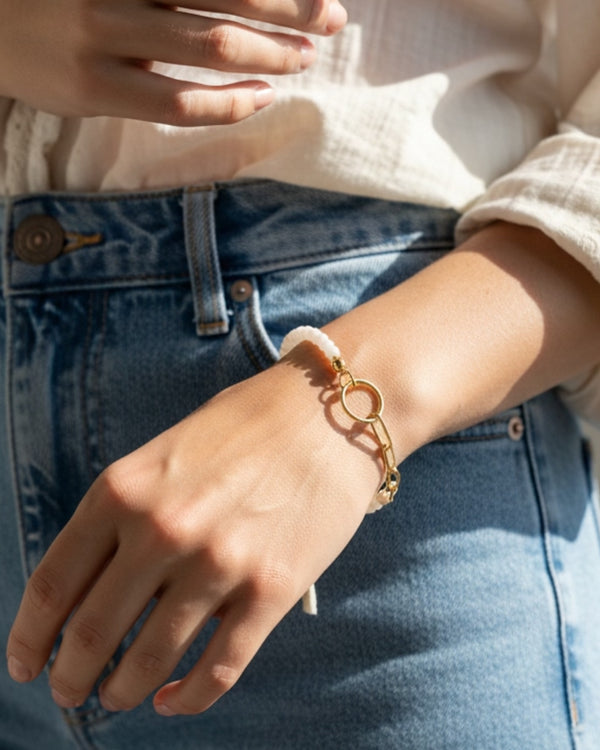 Armbänder der Freude - Gold