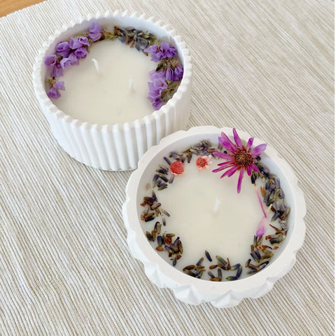 Touch of Flowers Candles