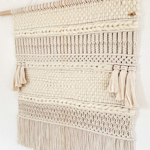 Lisa XL Macrame Tapestry, Serie Weaving