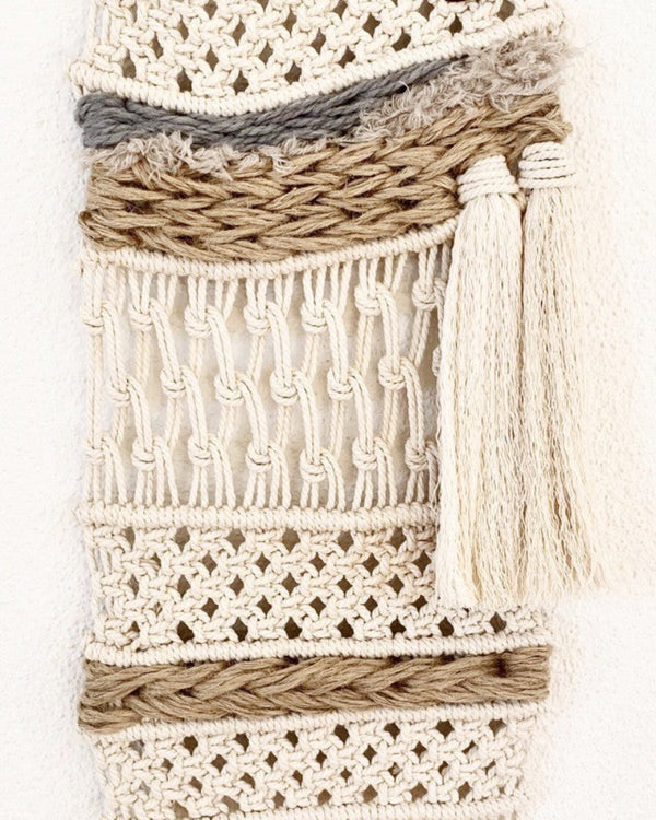 Jute Macrame Tapestry, Serie Weaving