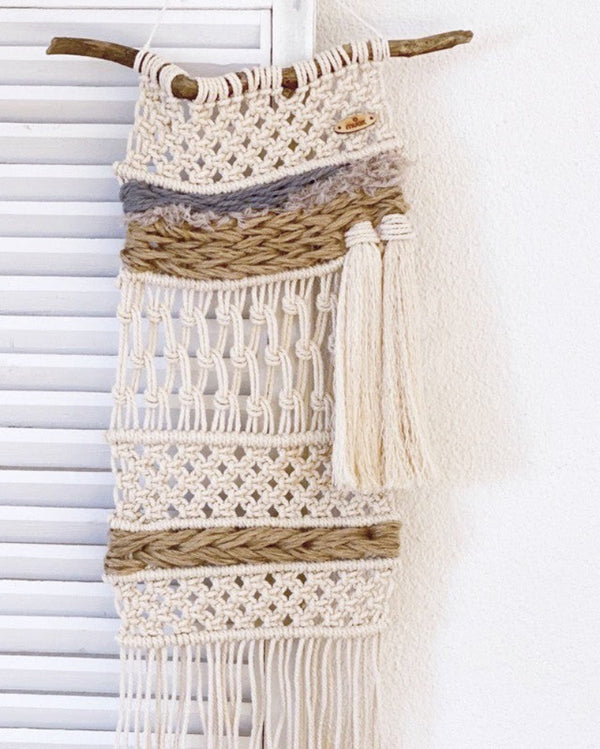 Jute Macrame Tapestry, Serie Weaving
