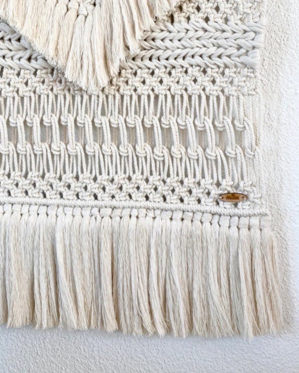 Boho Macrame Tapestry, Serie Weaving