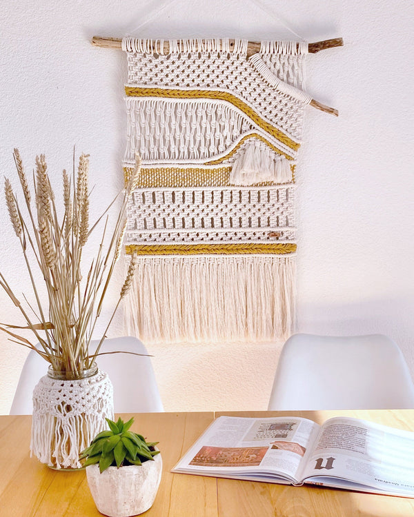 Salma Macrame Tapestry, Serie Weaving