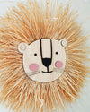 Raffia Lion - Wall Decor