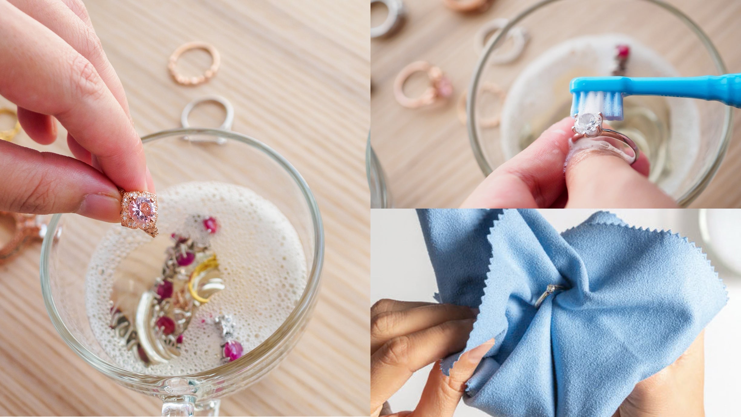 How to clean and care for your jewelry