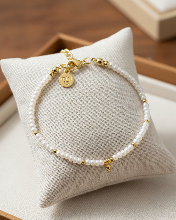 Little Beads Bracelet – Pearl Shine