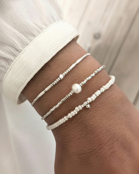 Little Beads Bracelet – Pearl Shine
