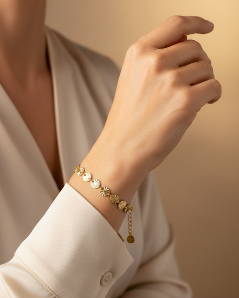 Flower Chain Bracelet