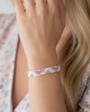 Beaded Zig Zag - Lilac