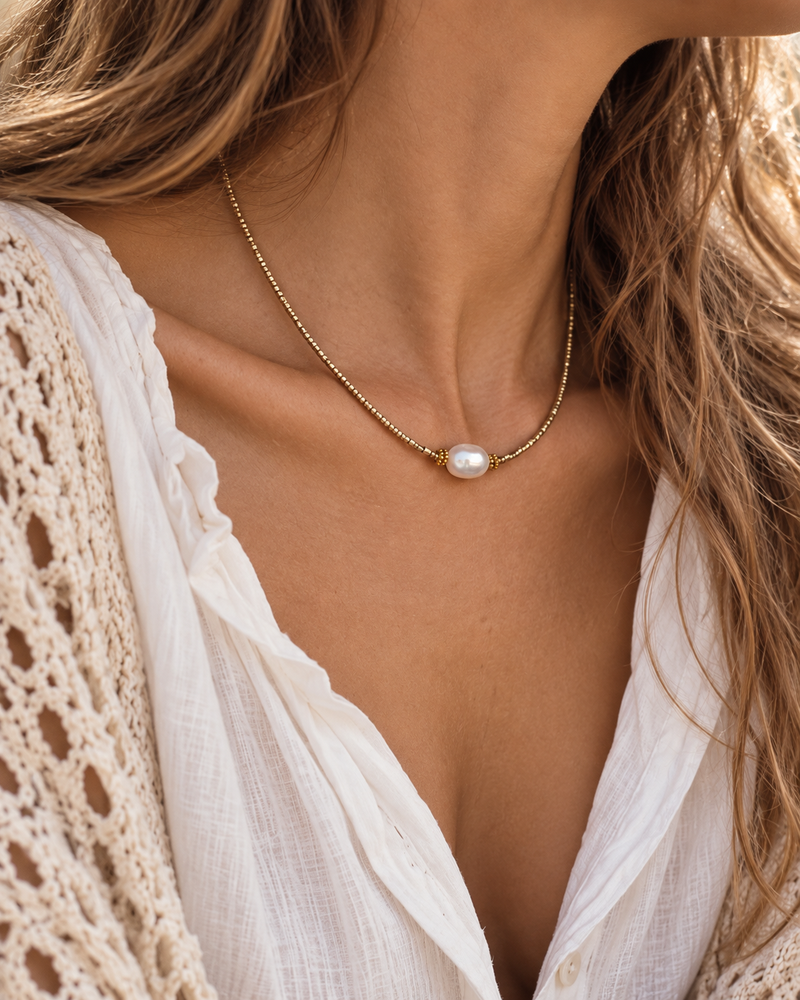 Still Necklace - Nacar Serie