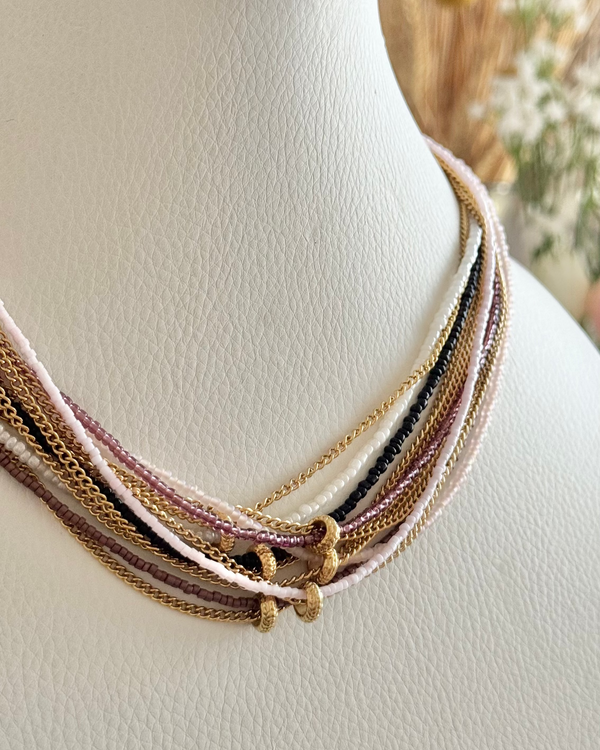 Duality Gold Necklace