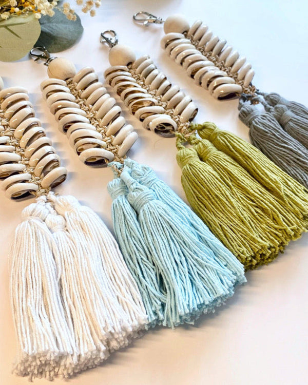 Bali Shells - Colorful Key Chain