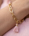 Einfarbige Perle – Gold
