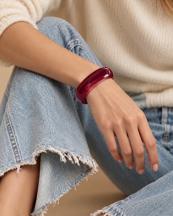 Bold Curve Bracelet
