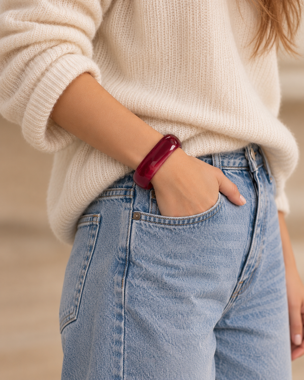 Bold Curve Bracelet