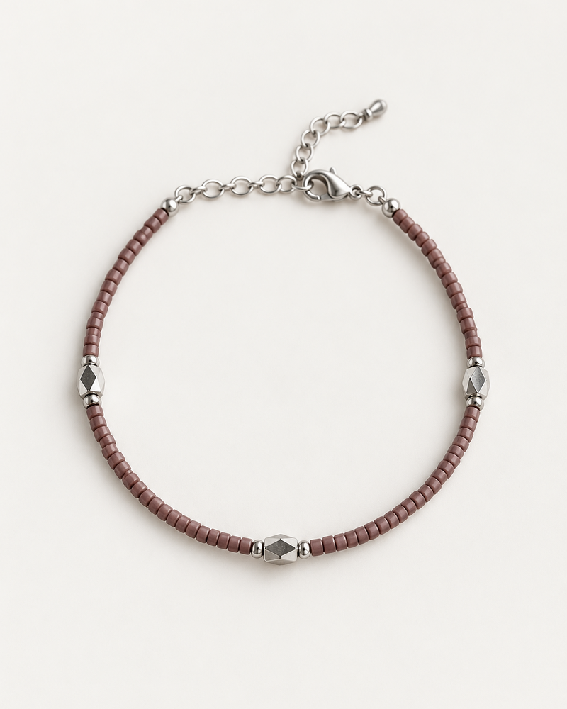 Color Notes Silver Bracelet