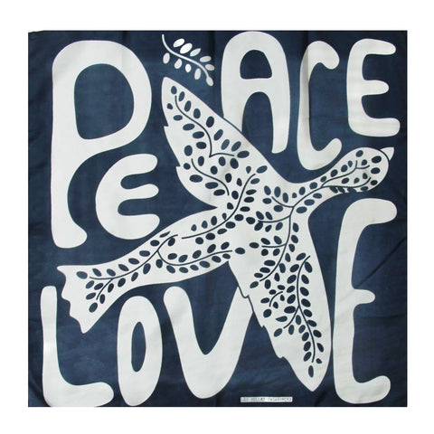 Mini Peace & Love Marine Navy